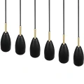 Lampa wisząca FARIN Czarny mat 6xE14 RL R30696032 | 4017807503265 noxbox lampynox www.lampynox.pl