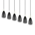 Lampa wisząca FARIN Czarny mat 6xE14 RL R30696032 | 4017807503265 noxbox lampynox www.lampynox.pl