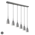Lampa wisząca FARIN Nikiel mat 6xE14 RL R30696007 | 4017807503272 noxbox lampynox www.lampynox.pl
