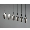 Lampa wisząca FARIN Nikiel mat 6xE14 RL R30696007 | 4017807503272 noxbox lampynox www.lampynox.pl