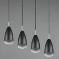 Lampa wisząca FARIN Czarny mat 4xE14 RL R30694032 | 4017807503258 noxbox lampynox www.lampynox.pl