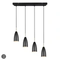 Lampa wisząca FARIN Czarny mat 4xE14 RL R30694032 | 4017807503258 noxbox lampynox www.lampynox.pl