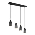 Lampa wisząca FARIN Czarny mat 4xE14 RL R30694032 | 4017807503258 noxbox lampynox www.lampynox.pl