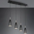 Lampa wisząca FARIN Czarny mat 4xE14 RL R30694032 | 4017807503258 noxbox lampynox www.lampynox.pl