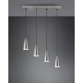 Lampa wisząca FARIN Nikiel mat 4xE14 RL R30694007 | 4017807503234 noxbox lampynox www.lampynox.pl