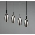 Lampa wisząca FARIN Nikiel mat 4xE14 RL R30694007 | 4017807503234 noxbox lampynox www.lampynox.pl