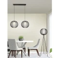 Lampa wisząca FILO Czarny mat 2xE27 Trio 313900232 | 4017807505085 noxbox lampynox www.lampynox.pl