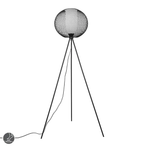 FILO Czarny mat E27 Lampa podłogowa stojąca trójnóg Trio 413900132