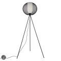 Lampa podłogowa stojąca trójnóg FILO Czarny mat E27 Trio 413900132 | 4017807505092 noxbox lampynox www.lampynox.pl