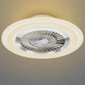 Lampa sufitowa z wentylatorem FLAGA Biały mat, LED 36W, Pilot, barwa światła zmienna ściemnialna RL R62743131 | 4017807495539 noxbox lampynox www.lampynox.pl