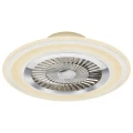 Lampa sufitowa z wentylatorem FLAGA Biały mat, LED 36W, Pilot, barwa światła zmienna ściemnialna RL R62743131 | 4017807495539 noxbox lampynox www.lampynox.pl