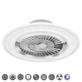 Lampa sufitowa z wentylatorem FLAGA Biały mat, LED 36W, Pilot, barwa światła zmienna ściemnialna RL R62743131 | 4017807495539 noxbox lampynox www.lampynox.pl