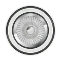 Lampa sufitowa ściemnialna z wentylatorem FLAGA Czarny mat, LED 36W, Pilot, barwa światła zmienna RL R62743132 | 4017807495546 noxbox lampynox www.lampynox.pl