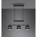 Lampa wisząca FLETCHER Czarny mat 3xE14 Trio 313300332 | 4017807503630 noxbox lampynox www.lampynox.pl