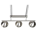 Lampa wisząca FLETCHER Nikiel mat 3xE14 Trio 313300307 | 4017807503647 noxbox lampynox www.lampynox.pl