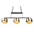 Lampa wisząca FLETCHER Mosiądz mat 3xE14 Trio 313300308 | 4017807503678 noxbox lampynox www.lampynox.pl