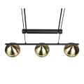 Lampa wisząca FLETCHER Mosiądz mat 3xE14 Trio 313300308 | 4017807503678 noxbox lampynox www.lampynox.pl
