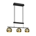 Lampa wisząca FLETCHER Mosiądz mat 3xE14 Trio 313300308 | 4017807503678 noxbox lampynox www.lampynox.pl