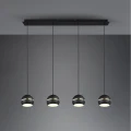 Lampa wisząca FLETCHER Czarny mat 4xE14 Trio 313300432 | 4017807503692 noxbox lampynox www.lampynox.pl