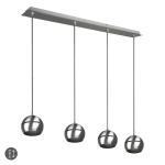 FLETCHER Nikiel mat 4xE14 Lampa wisząca Trio 313300407