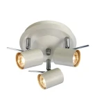 HYSSNA LED biały Ø 25cm 3x50W 3000K IP21 Spot łazienkowy Markslojd 105483