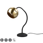 FLETCHER Mosiądz mat E14 ściemnialna Lampka stołowa Trio 593300108