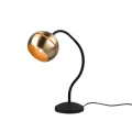Lampka stołowa FLETCHER Mosiądz mat E14 ściemnialna Trio 593300108 | 4017807507386 noxbox lampynox www.lampynox.pl