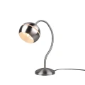 Lampka stołowa FLETCHER Nikiel mat E14 ściemnialna Trio 593300107 | 4017807507379 noxbox lampynox www.lampynox.pl