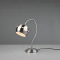 Lampka stołowa FLETCHER Nikiel mat E14 ściemnialna Trio 593300107 | 4017807507379 noxbox lampynox www.lampynox.pl