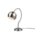 Lampka stołowa FLETCHER Nikiel mat E14 ściemnialna Trio 593300107 | 4017807507379 noxbox lampynox www.lampynox.pl