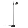 Lampka podłogowa stojąca FLETCHER Czarny mat E14 Trio 413300132 | 4017807507409 noxbox lampynox www.lampynox.pl