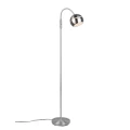 Lampa podłogowa stojąca FLETCHER Nikiel mat E14 Trio 413300107 | 4017807507416 noxbox lampynox www.lampynox.pl