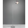 Lampa podłogowa stojąca FLETCHER Nikiel mat E14 Trio 413300107 | 4017807507416 noxbox lampynox www.lampynox.pl