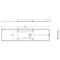 Plafon GAMMA Tytan LED 33,5W DIM Pilot 2700-6500K ściemnialny RL R62861287 | 4017807502237 noxbox lampynox www.lampynox.pl