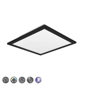 GAMMA Czarny mat LED 13,5W DIM Pilot 2700-6500K ściemnialny Plafon RL R62863032