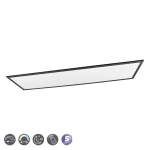 GAMMA Czarny mat LED 33,5W DIM Pilot 2700-6500K ściemnialny Plafon RL R62861232