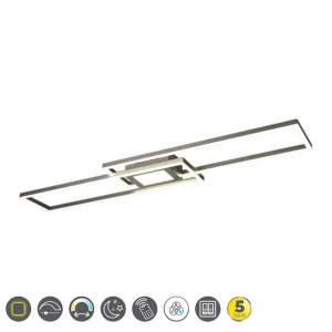 GANADO Nikiel mat LED DIM RGBW 38W 2700-6500K Pilot Lampa sufitowa Trio 670710507