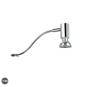 GIADA Chrom GU10 IP44 Regulowany kierunek Kinkiet łazienkowy Trio 283400106