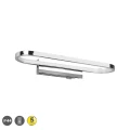 Kinkiet łazienkowy nad lustro GIANNI Chrom z wyłącznikiem LED 17W 3000K IP44 Trio 283770106 | 4017807508079 noxbox lampynox www.lampynox.pl