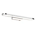 Kinkiet łazienkowy nad lustro GIANNI Chrom z wyłącznikiem LED 22W 3000K IP44 Trio 283779106 | 4017807508093 noxbox lampynox www.lampynox.pl
