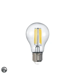 LED BULB ściemnialny włącznikiem 8W E27 2700K Filament Trio 987-6810