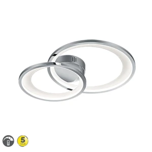 Granada LED Chrom 29W Ściemnialna Lampa sufitowa Trio