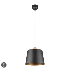 HARRIS Czarny E27 Lampa wisząca Trio 312700132