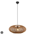 Lampa wisząca HEDDA Sizal Brąz E27 Trio 312300136 | 4017807504620 noxbox lampynox www.lampynox.pl
