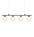 Lampa wisząca QUATTRO czarny 4xG9 Markslojd 107574 | 7330024580381 noxbox lampynox www.lampynox.pl