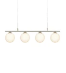 QUATTRO stalowy 4xG9 Lampa wisząca Markslojd 107573