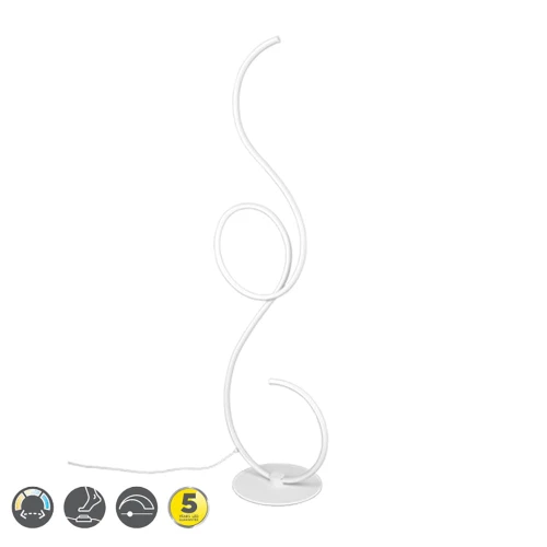 Lampa podłogowa JIVE Biały mat LED DIM 23W 2700-6000K Ściemnialna Trio 423410131 | 4017807506310 noxbox lampynox www.lampynox.pl