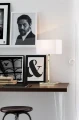 Lampka stołowa SAVOY złoty | biały E27, gniazdo ładowania USB Markslojd 106306 | 7330024558182 noxbox lampynox www.lampynox.pl
