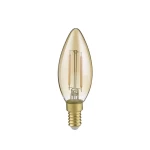 2W LED E14 2700K KERZE Żarówka filament