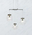 Lampa wisząca potrójna SICILY chrom 3xE14 Markslojd 107015 | 7330024571365 noxbox lampynox www.lampynox.pl